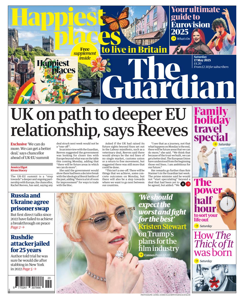 The Guardian Newspaper Preview Pages