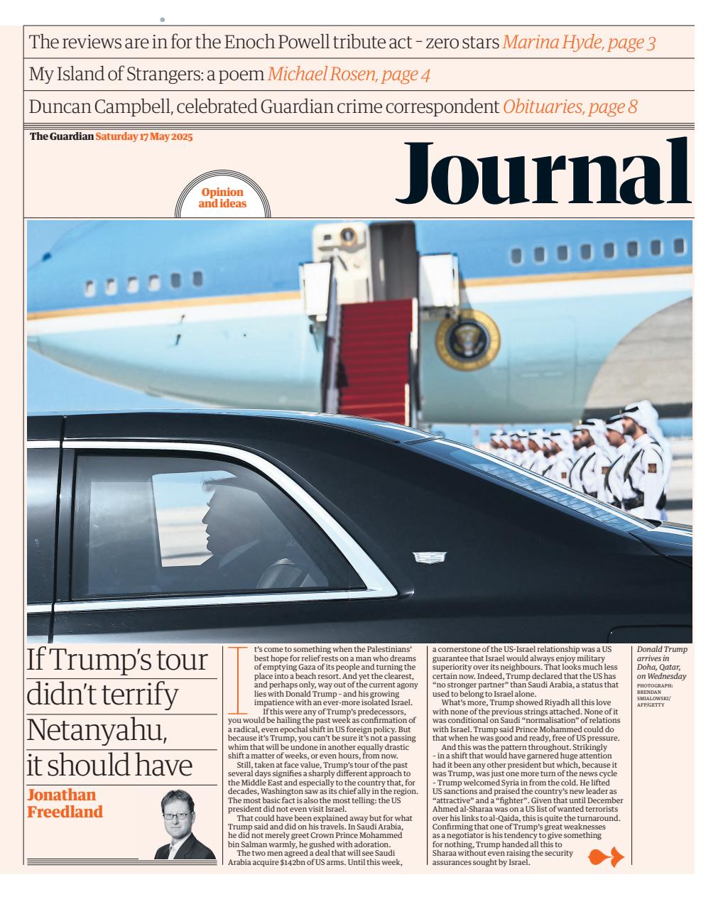 The Guardian Newspaper Preview Pages