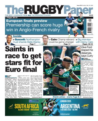 The Rugby Paper issue 18th May 2025