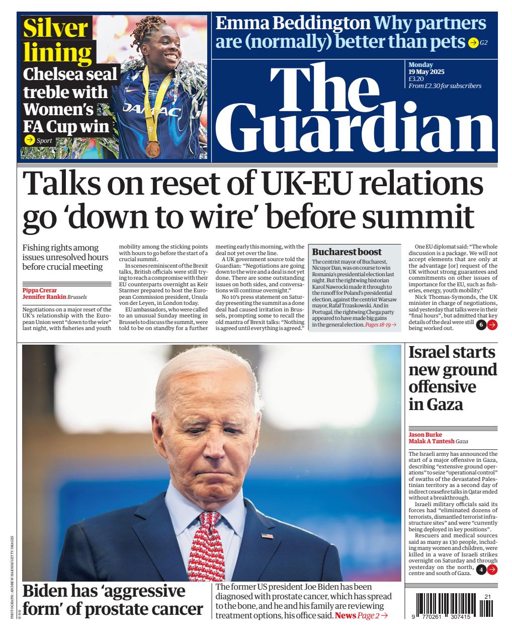The Guardian Newspaper Preview Pages