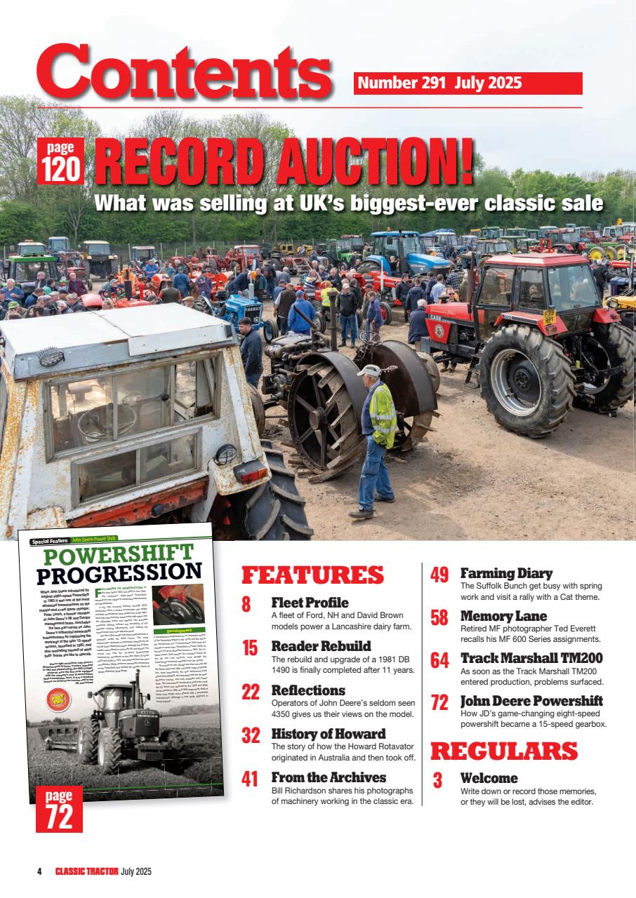 Classic Tractor Preview Pages