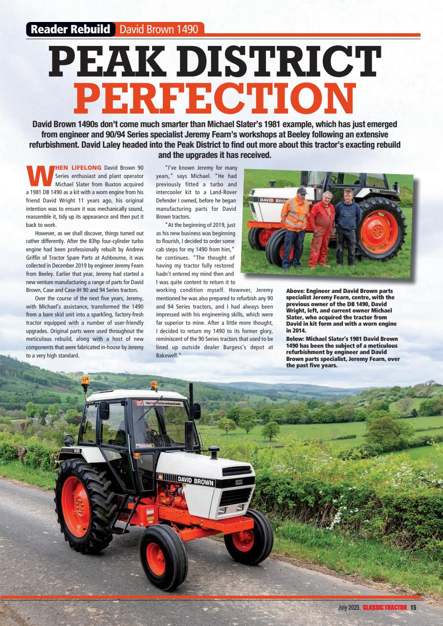 Classic Tractor Preview Pages