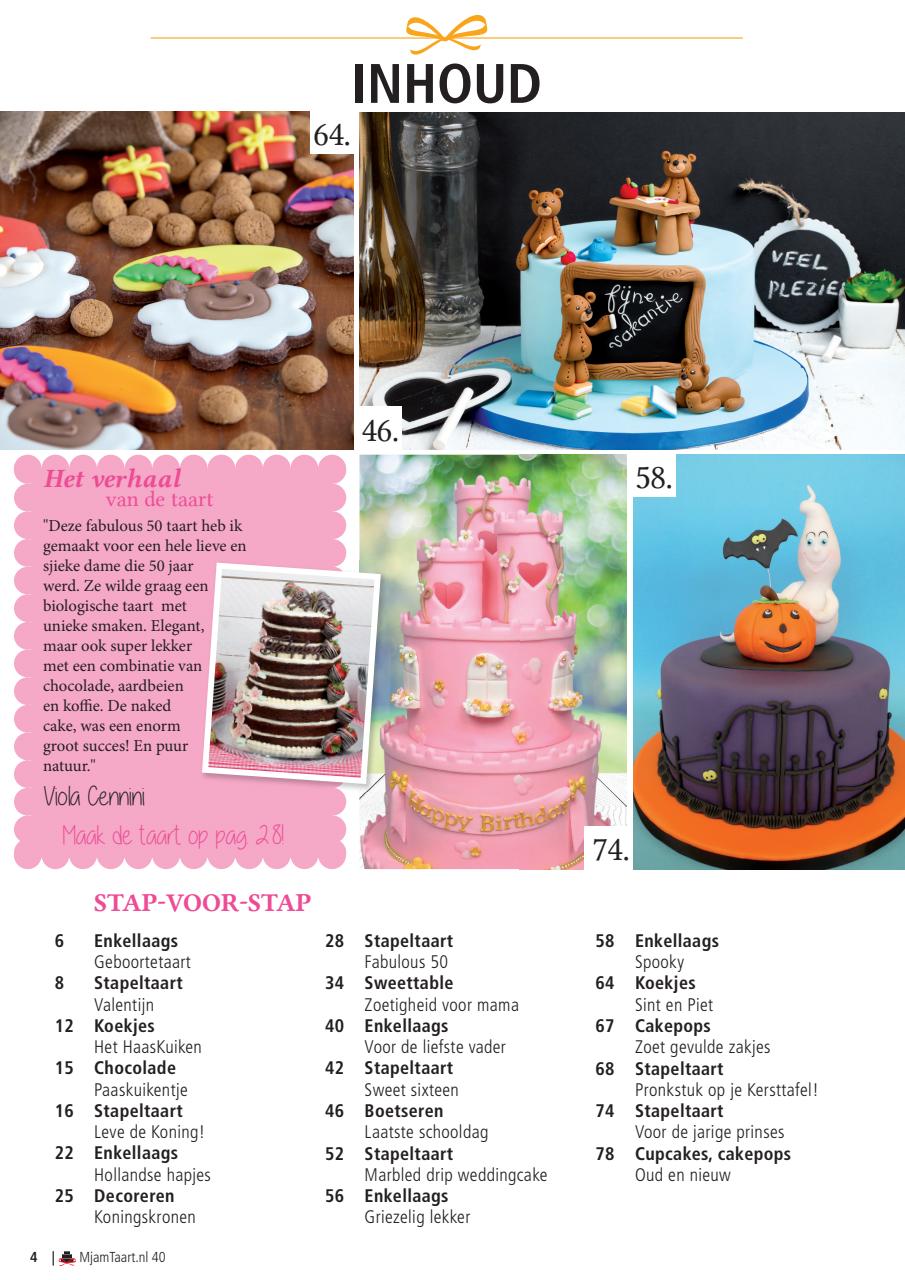 MjamTaart Zoet en Eten Preview Pages