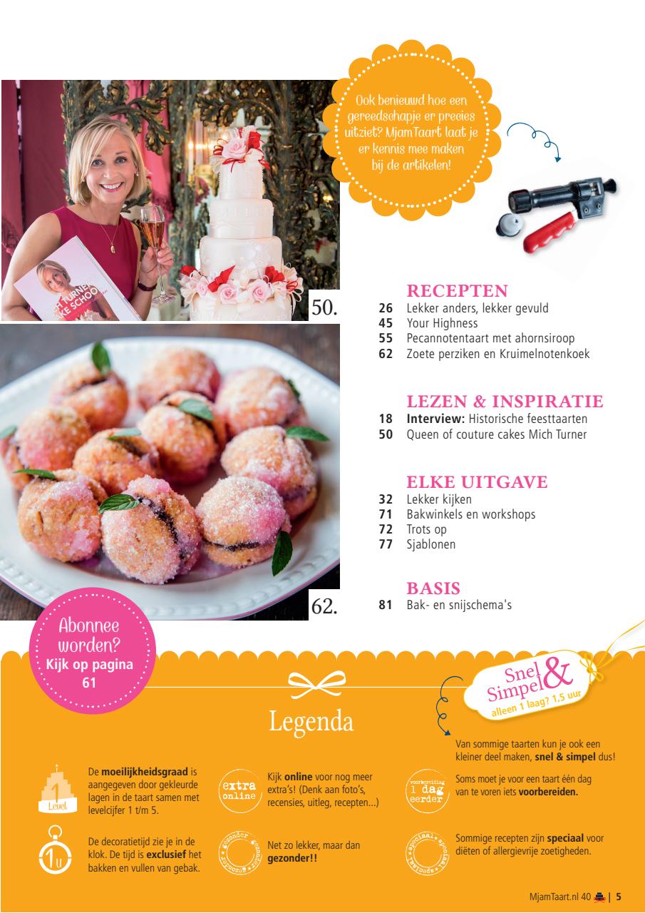 MjamTaart Zoet en Eten Preview Pages