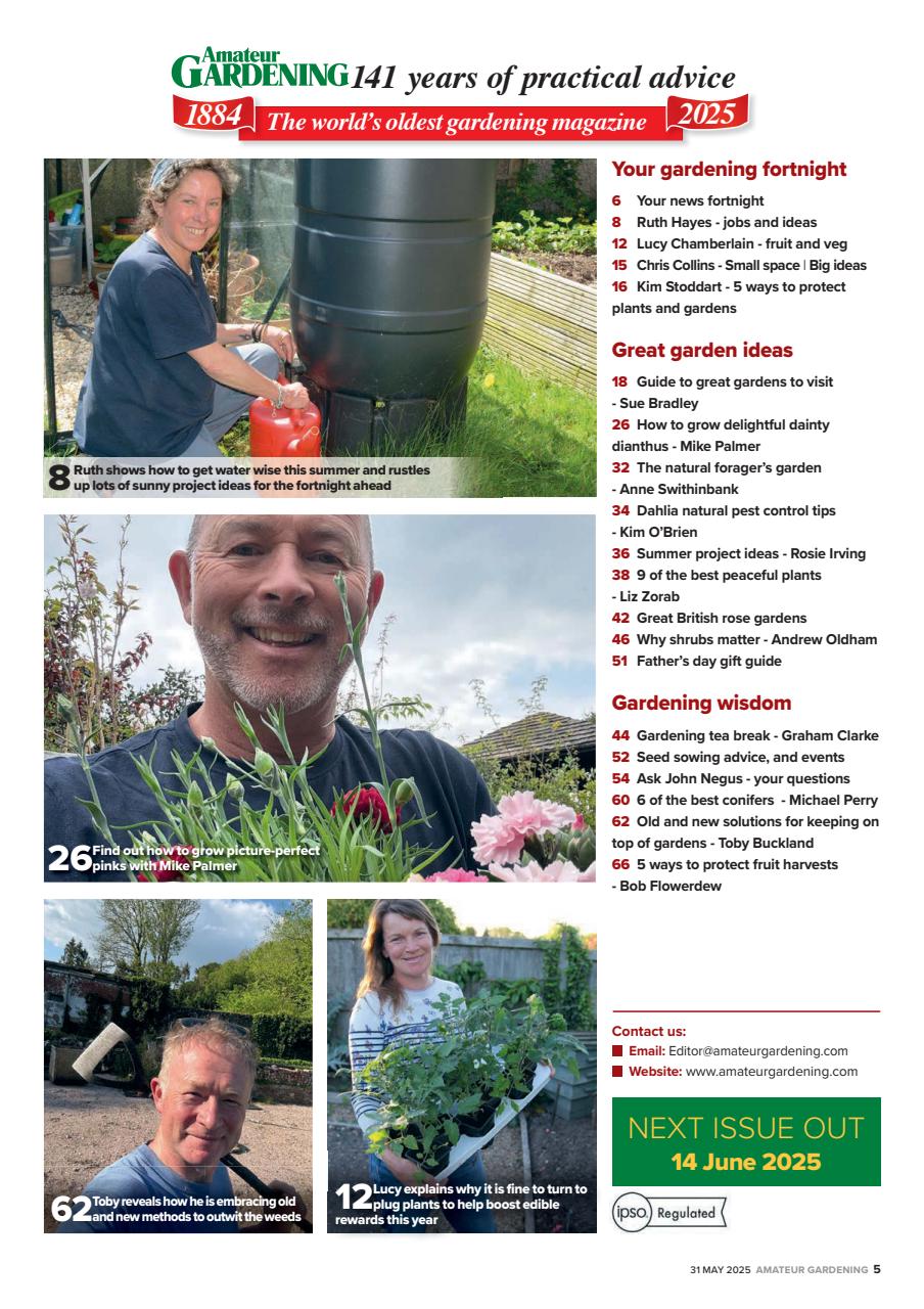Amateur Gardening Preview Pages