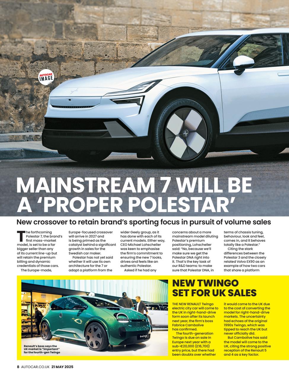 Autocar Preview Pages