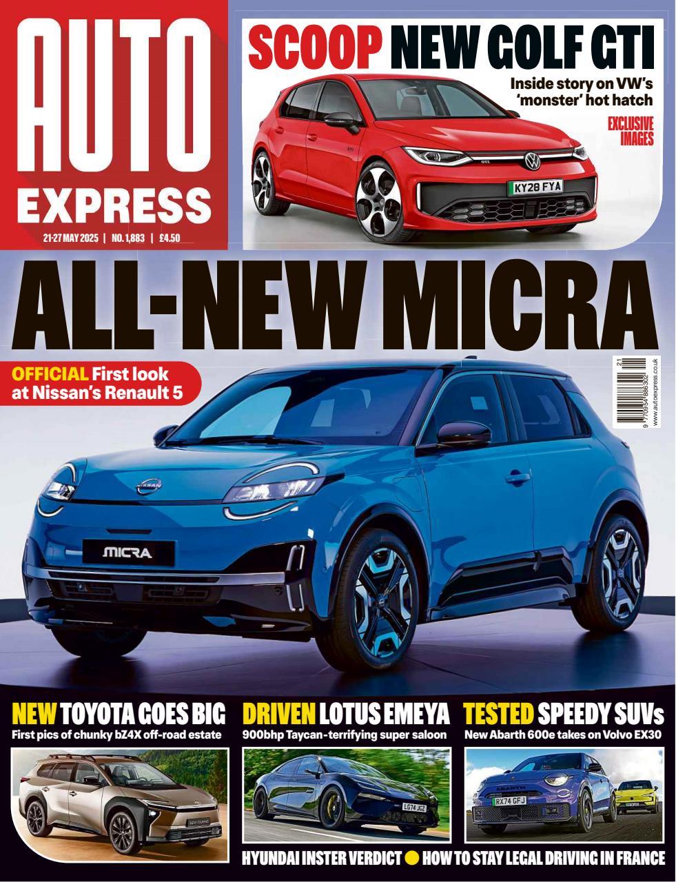 Auto Express Preview Pages