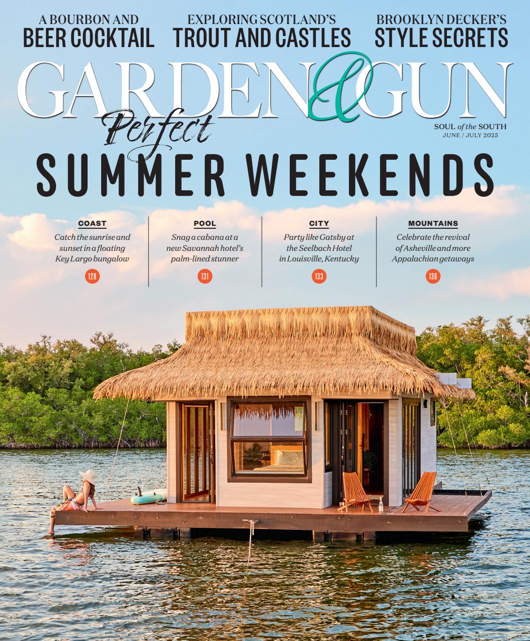 Garden and Gun Magazine Preview Pages