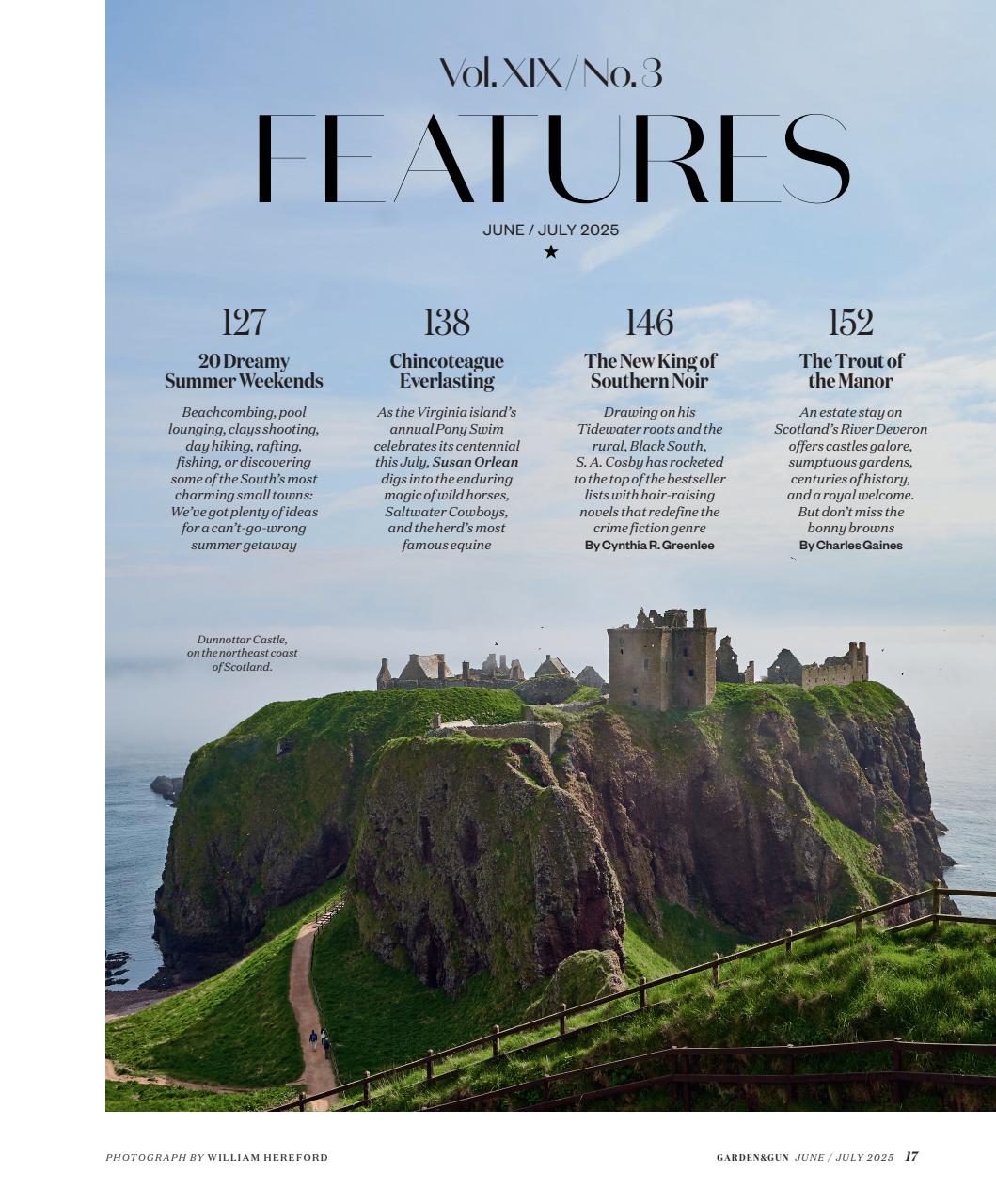 Garden and Gun Magazine Preview Pages