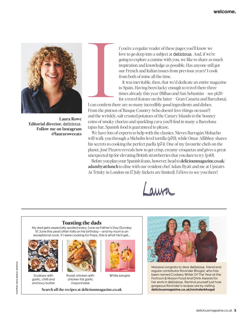 delicious. Magazine Preview Pages