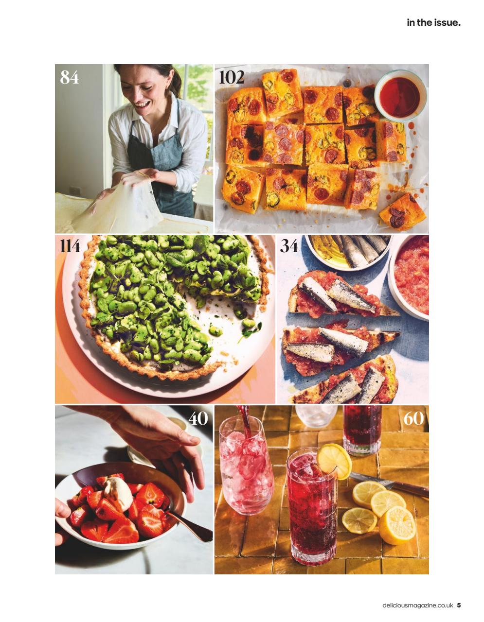 delicious. Magazine Preview Pages