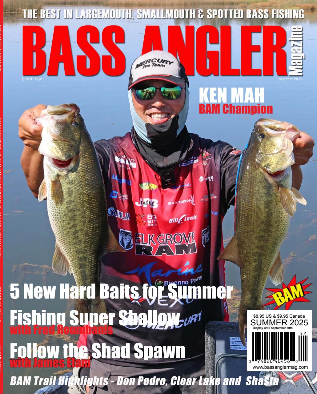 BASS ANGLER MAGAZINE Preview Pages
