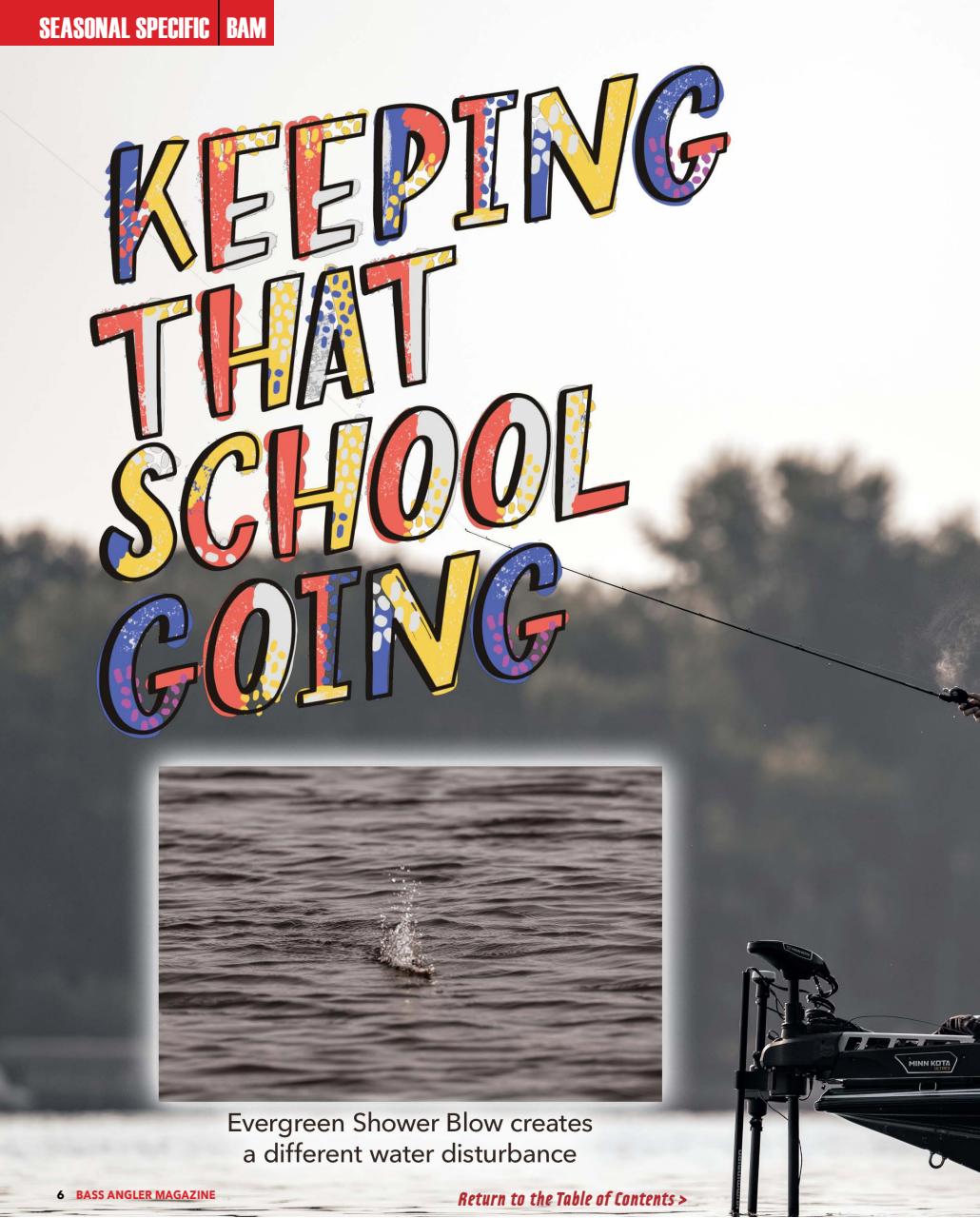BASS ANGLER MAGAZINE Preview Pages