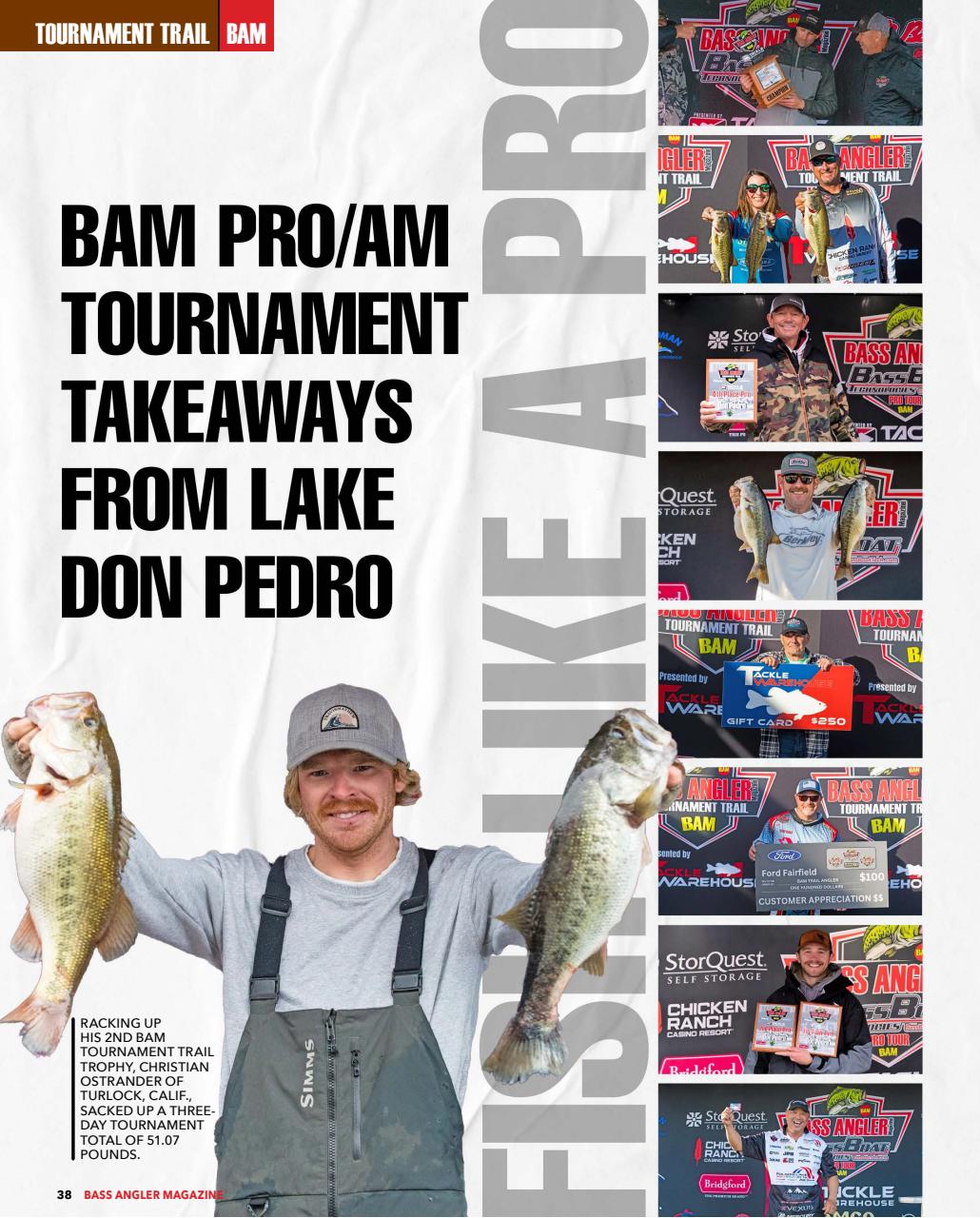 BASS ANGLER MAGAZINE Preview Pages