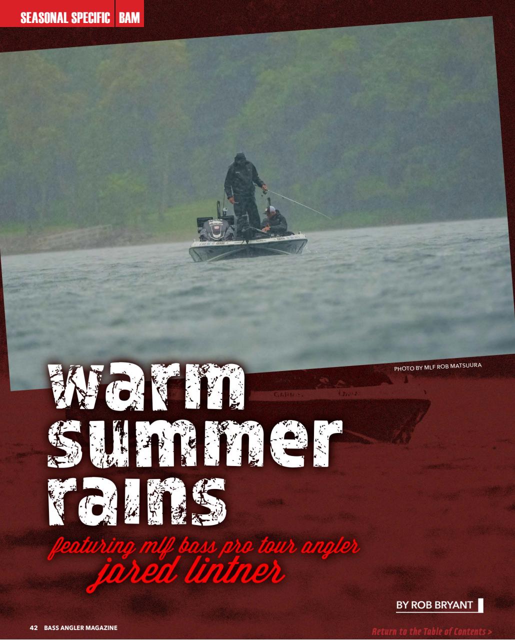 BASS ANGLER MAGAZINE Preview Pages