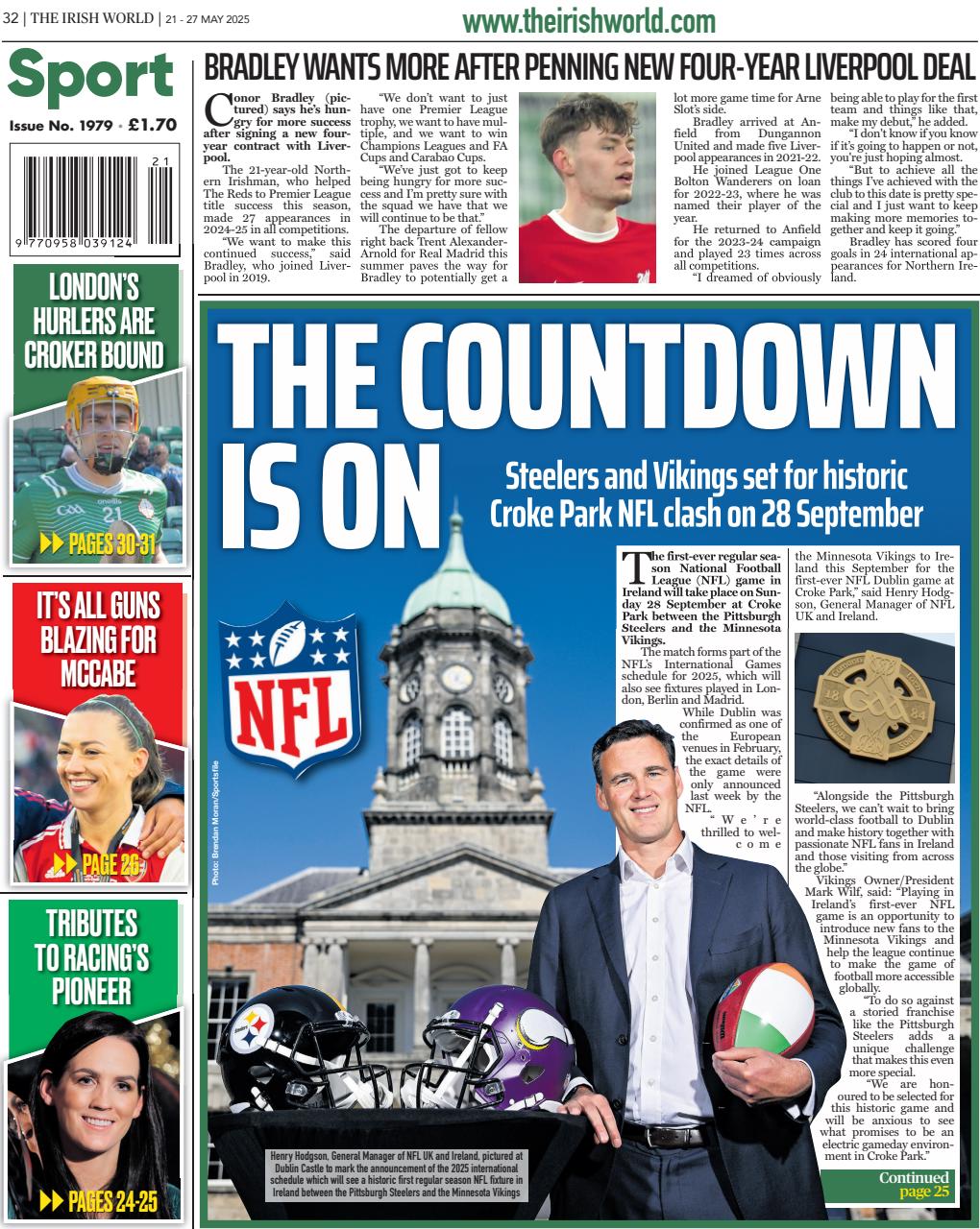 Irish World Preview Pages