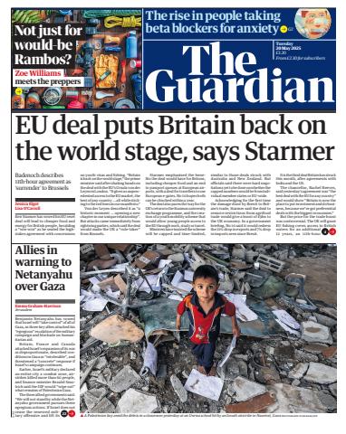 The Guardian Newspaper issue Tuesday, 20 May 2025