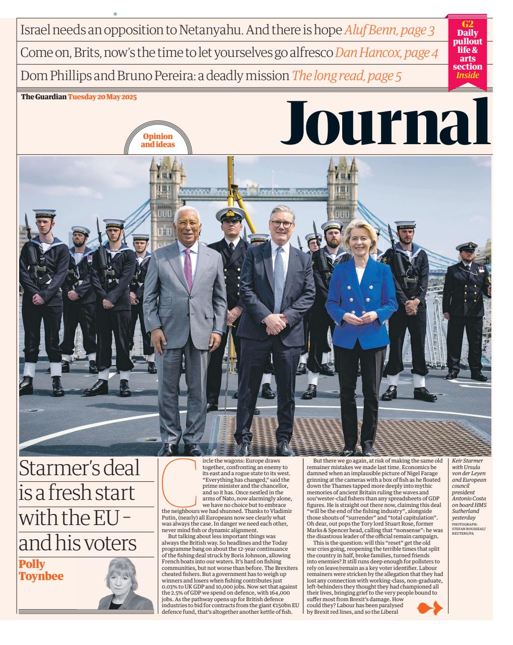 The Guardian Newspaper Preview Pages