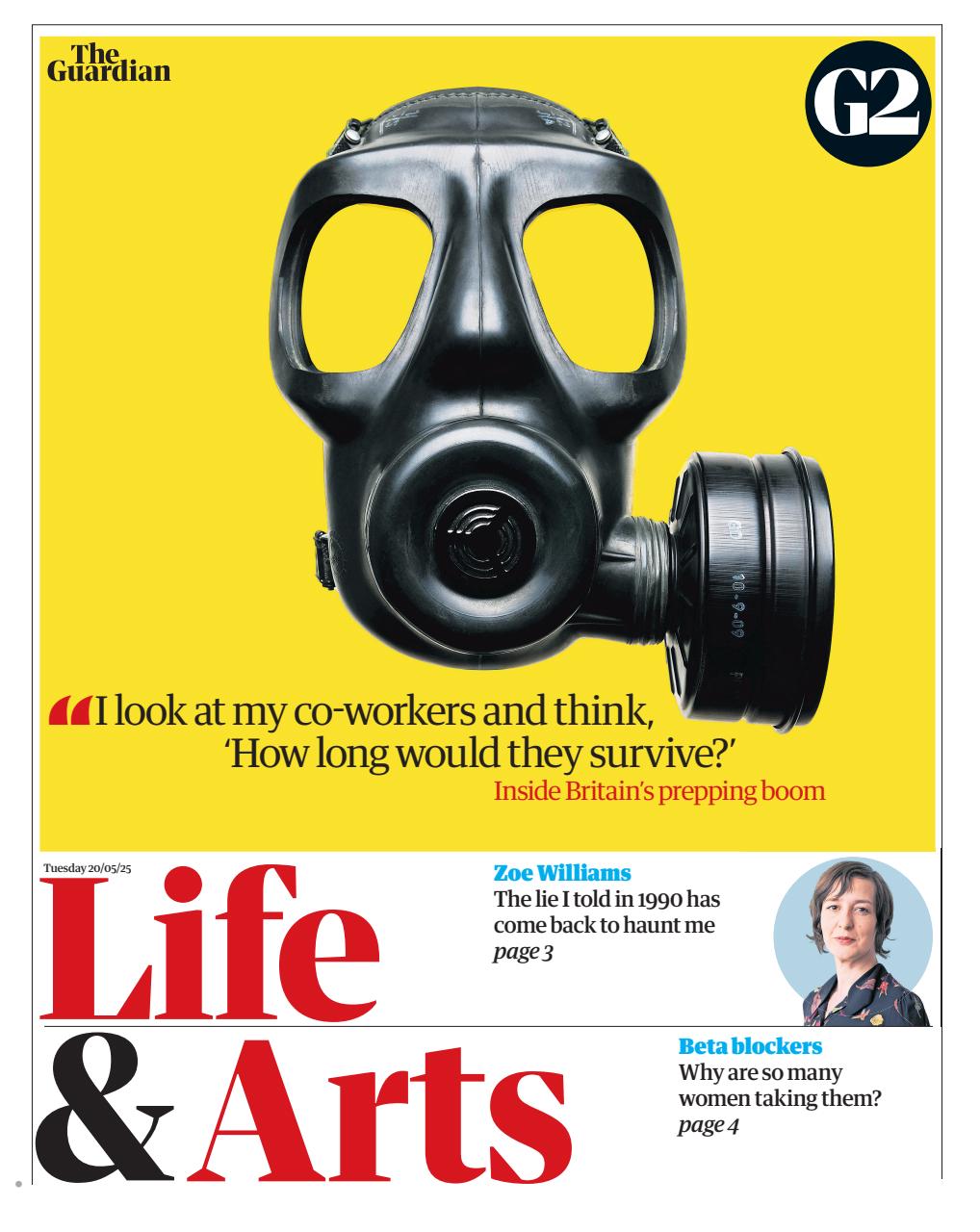 The Guardian Newspaper Preview Pages