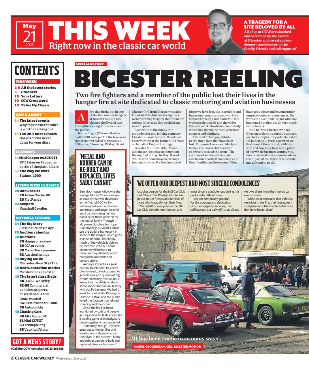 Classic Car Weekly Preview Pages