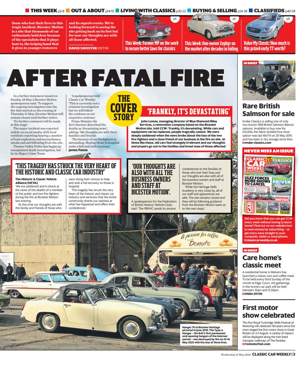 Classic Car Weekly Preview Pages