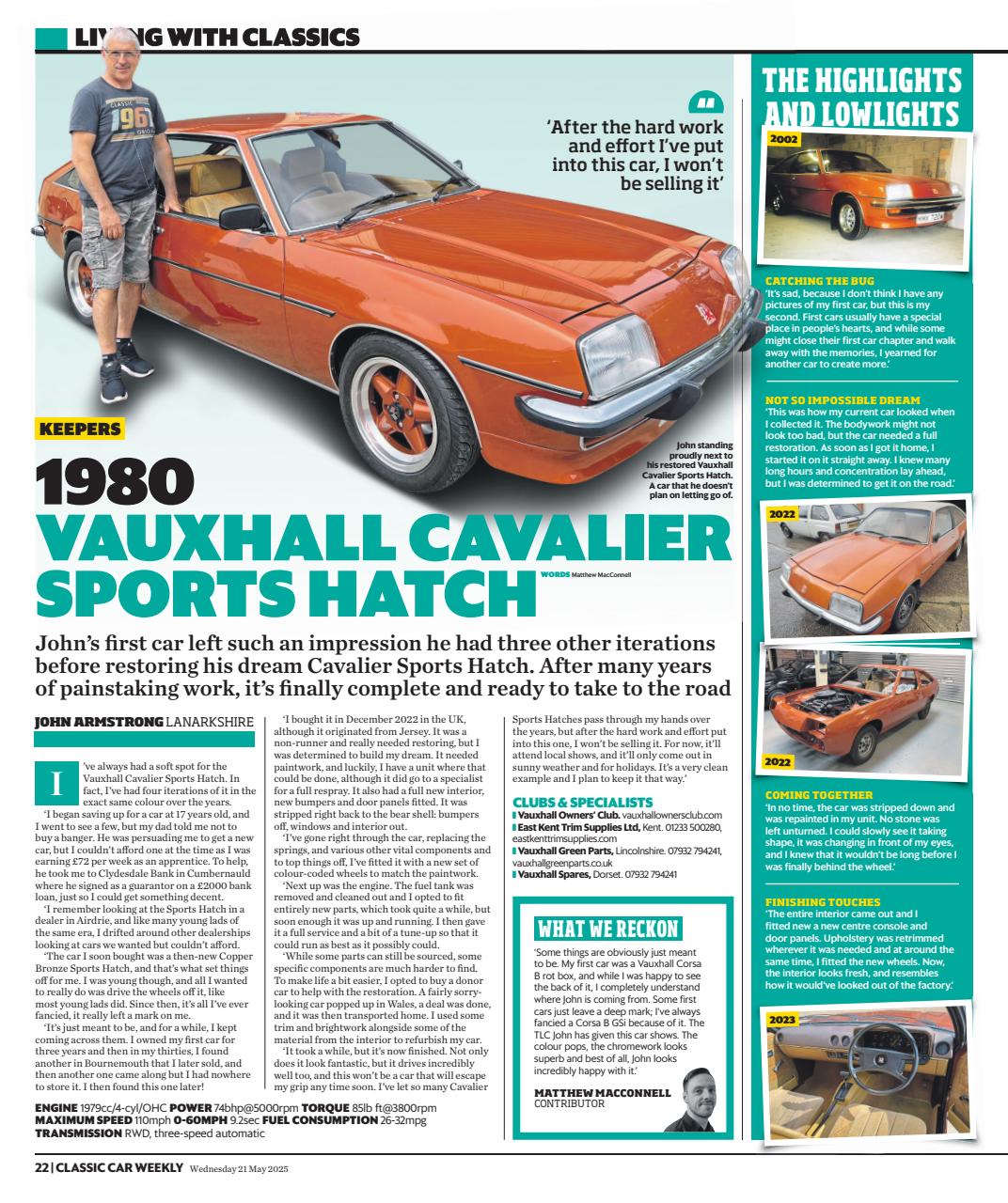 Classic Car Weekly Preview Pages