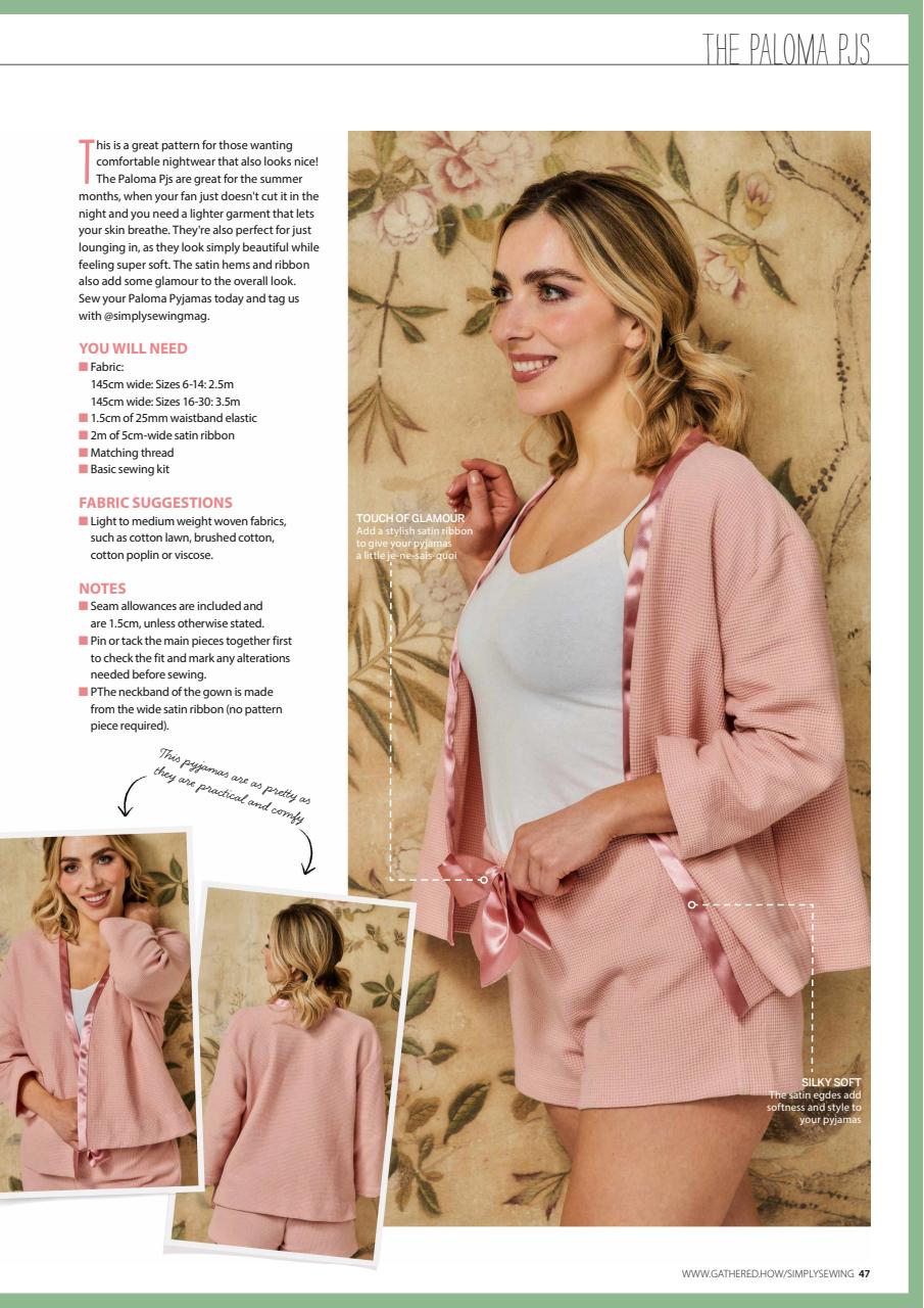 Simply Sewing Preview Pages