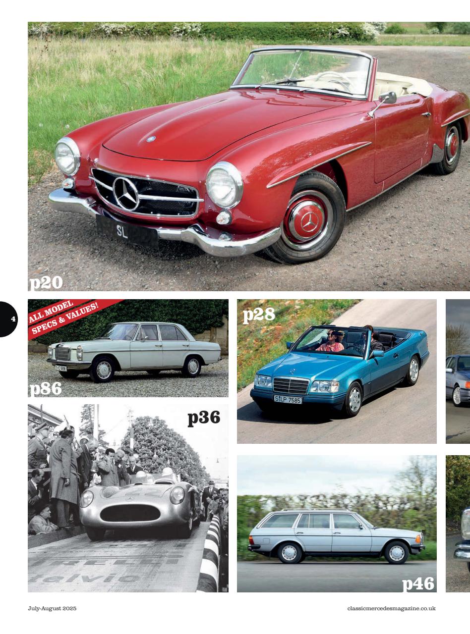 Classic Mercedes Preview Pages
