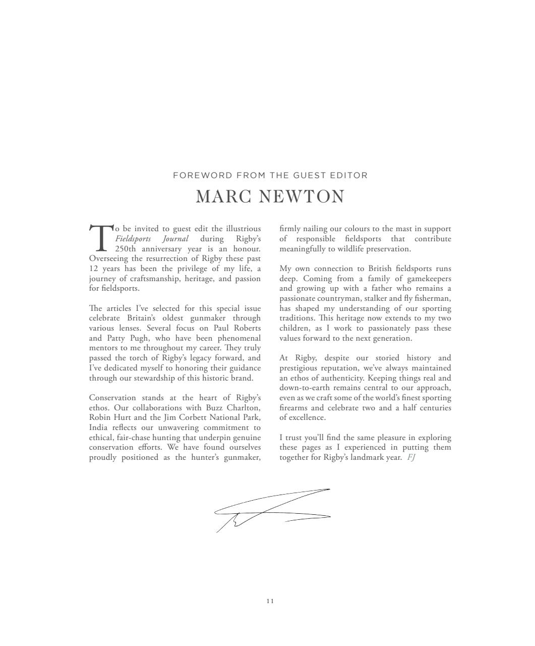 Fieldsports Journal Preview Pages