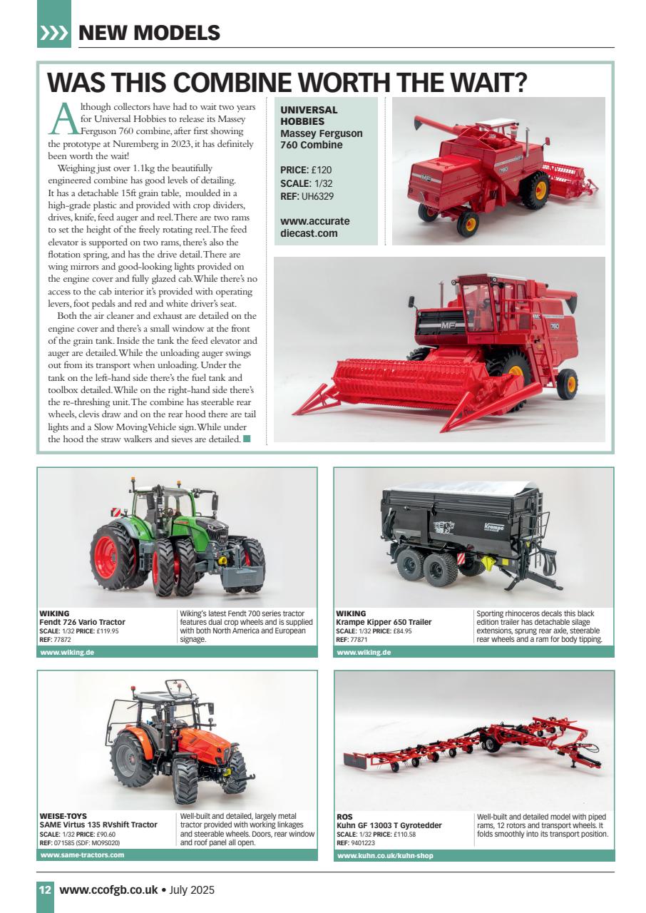 Diecast Collector Preview Pages