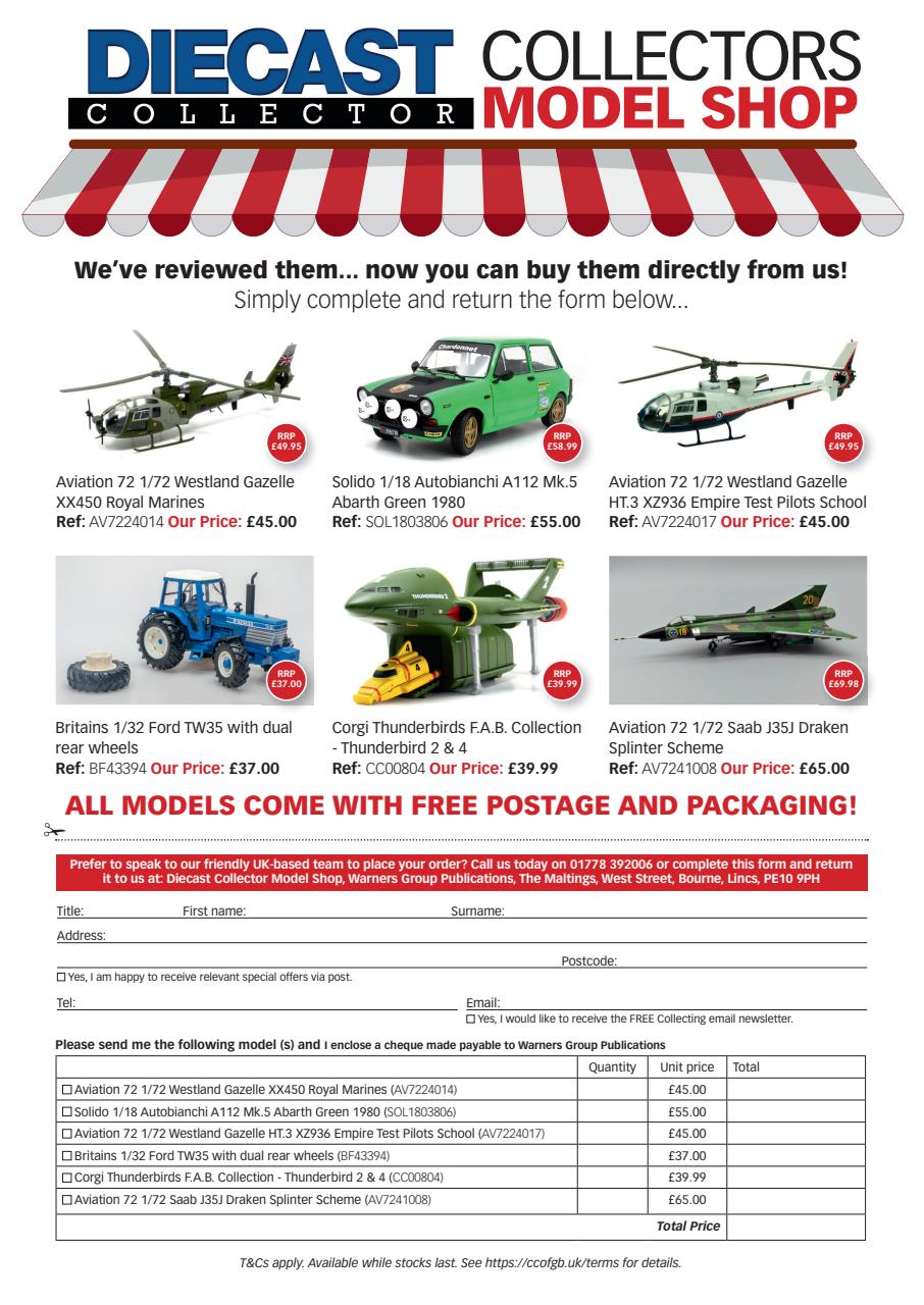 Diecast Collector Preview Pages