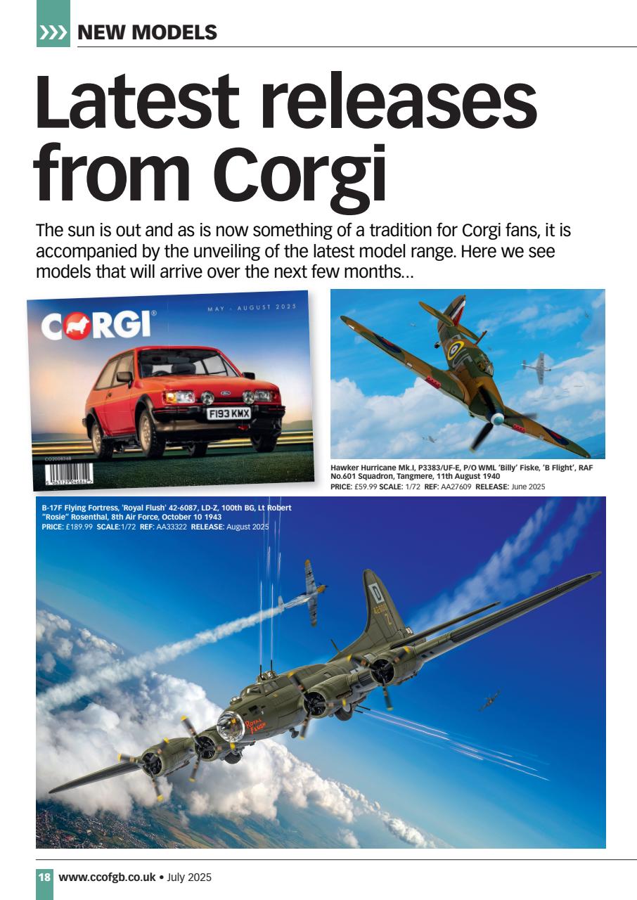 Diecast Collector Preview Pages