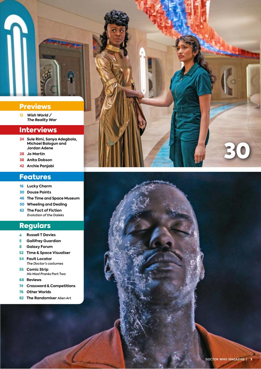 Doctor Who Magazine Preview Pages