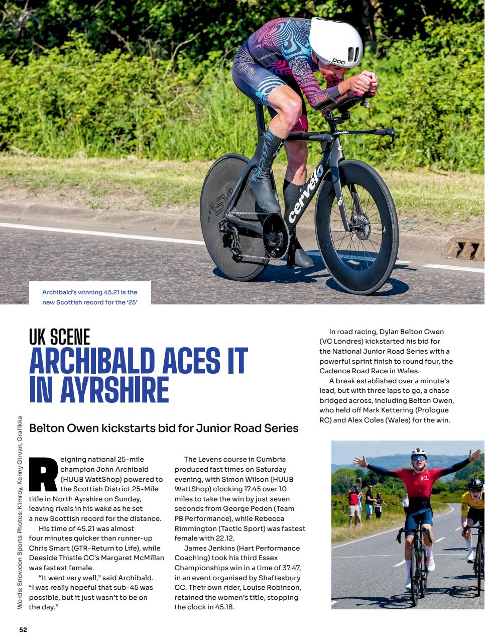 Cycling Weekly Preview Pages