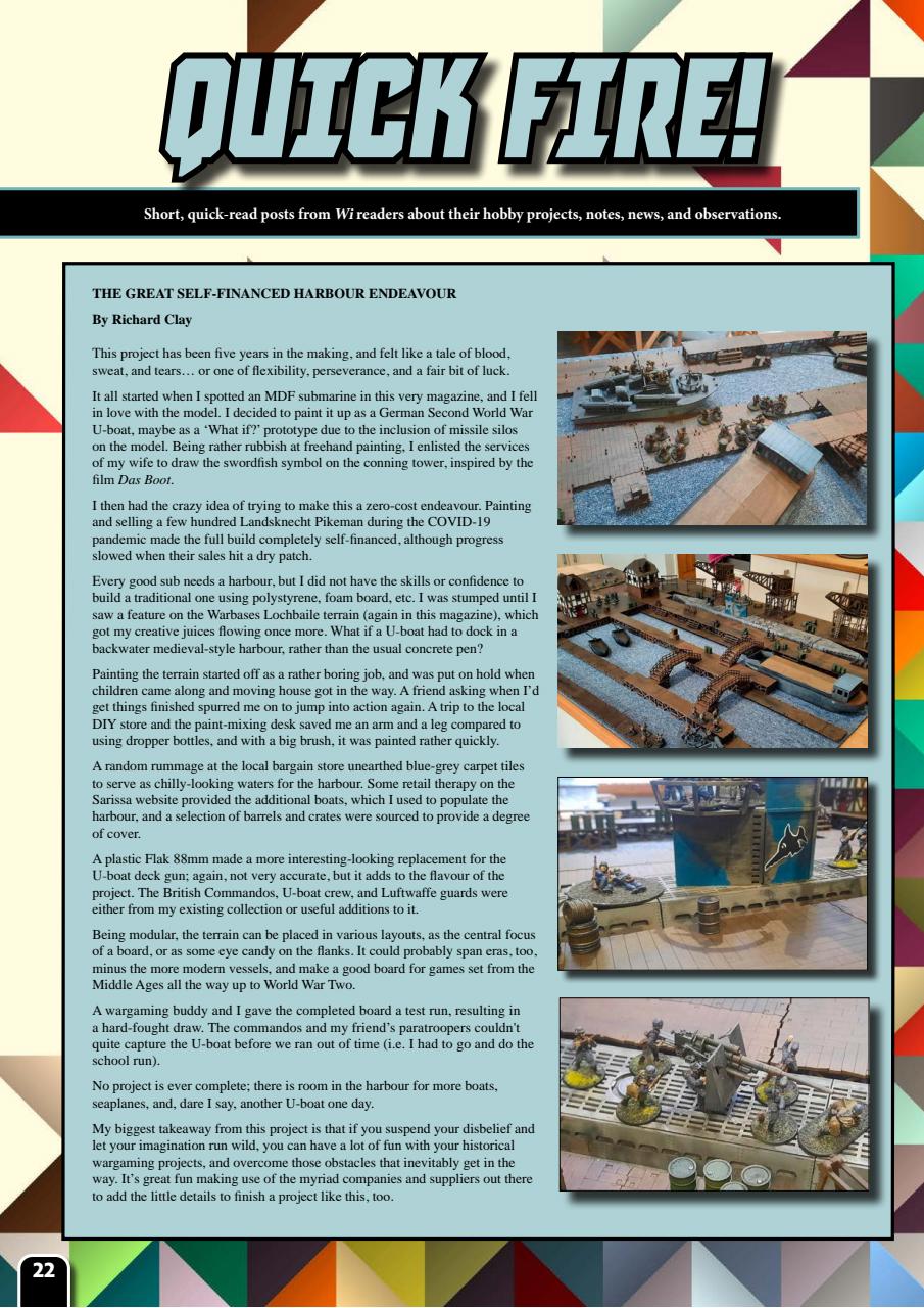 Wargames Illustrated Preview Pages
