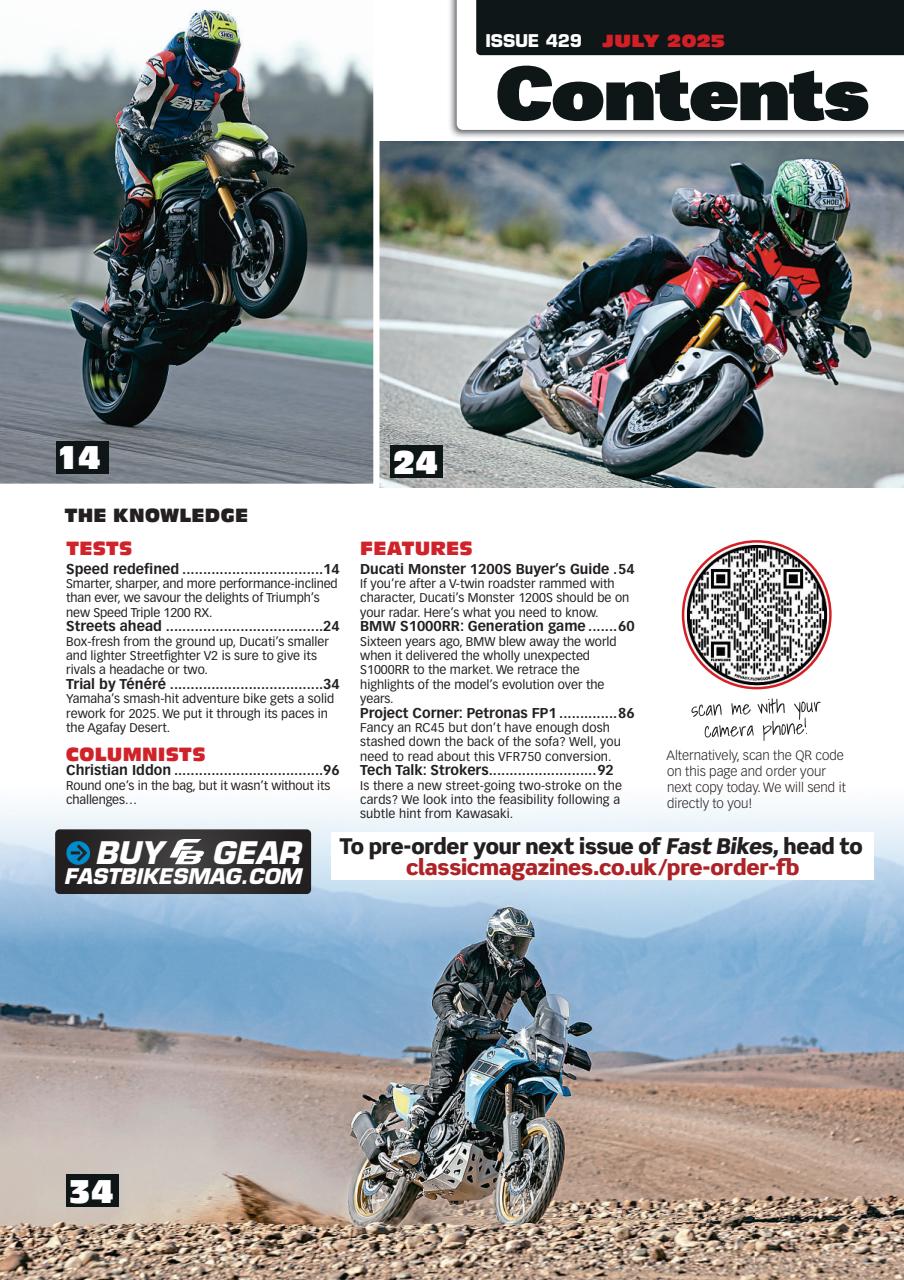 Fast Bikes Preview Pages