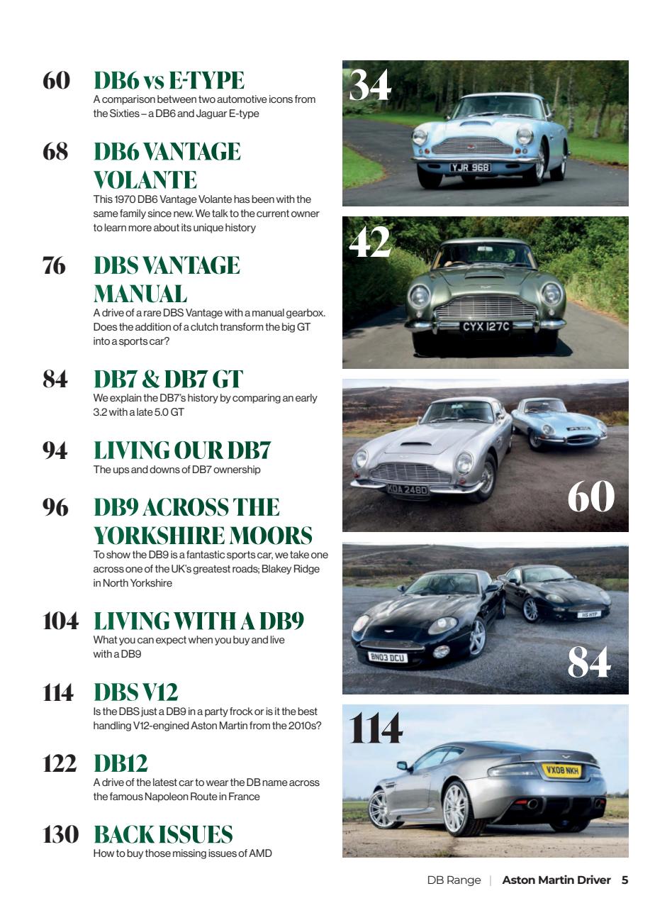 Aston Martin Driver Preview Pages