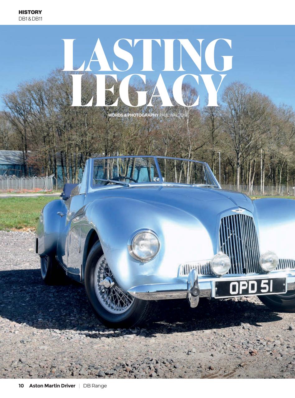 Aston Martin Driver Preview Pages