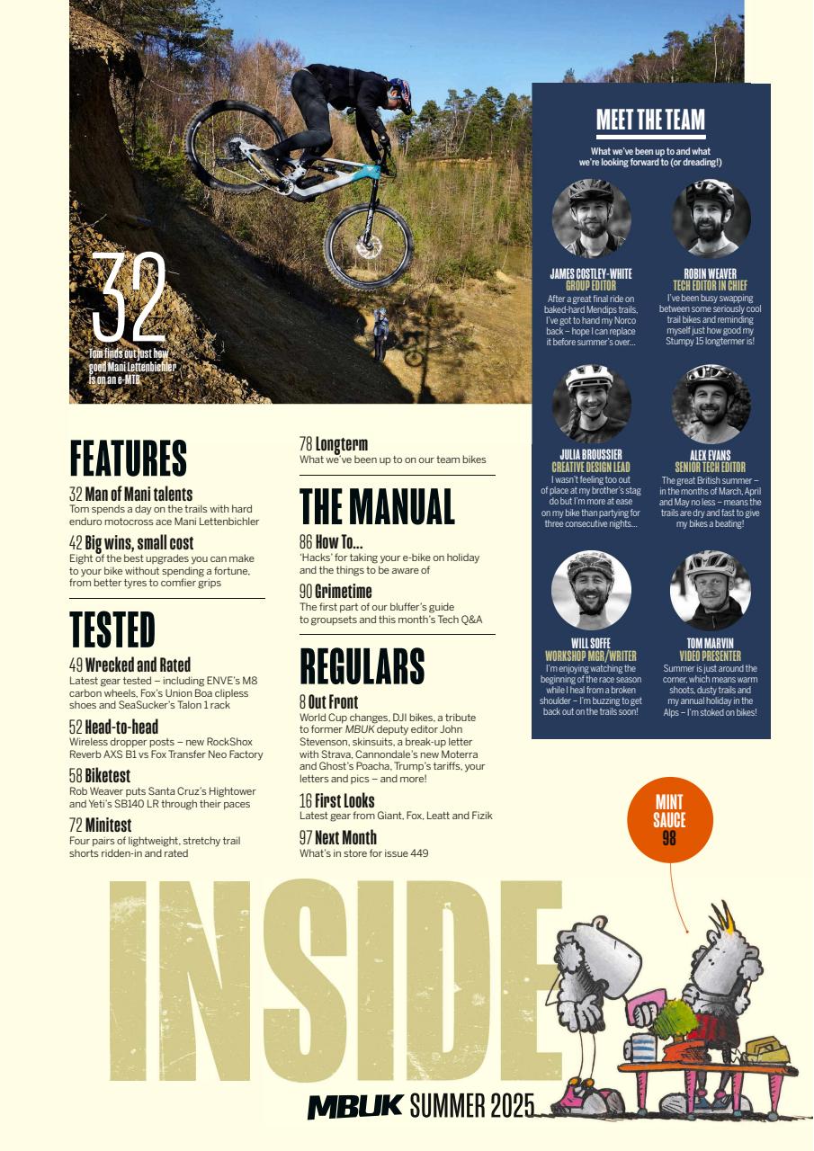 Mountain Biking UK Preview Pages