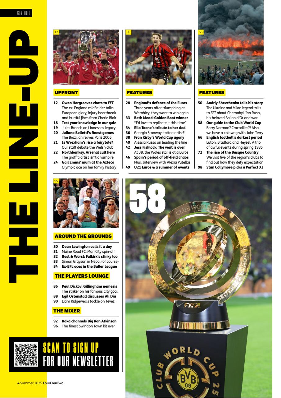 FourFourTwo Preview Pages
