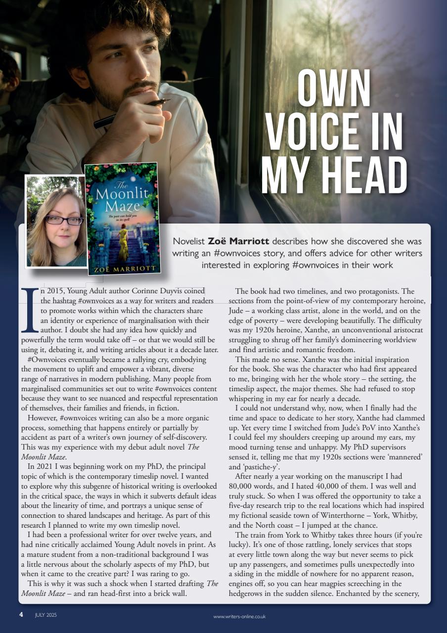 Writing Magazine Preview Pages