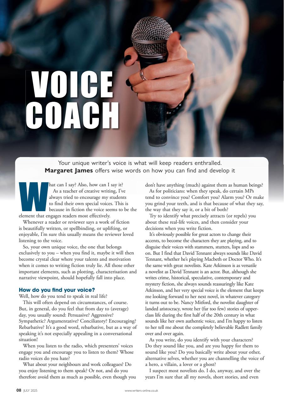 Writing Magazine Preview Pages