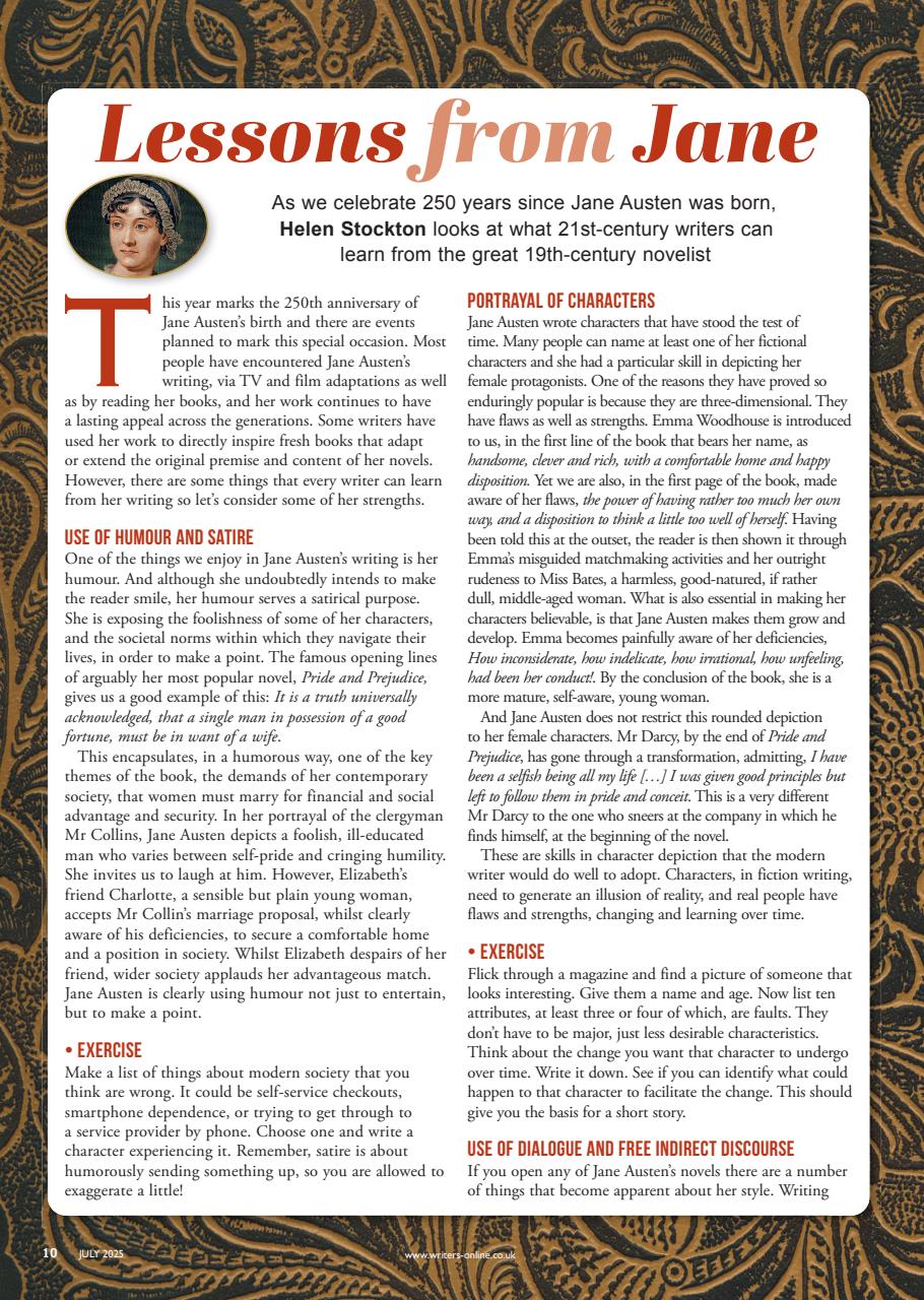 Writing Magazine Preview Pages
