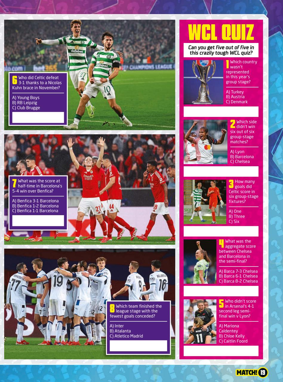 Match Preview Pages