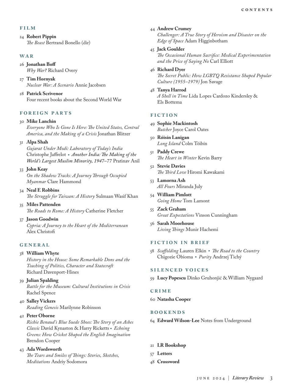 Literary Review Preview Pages