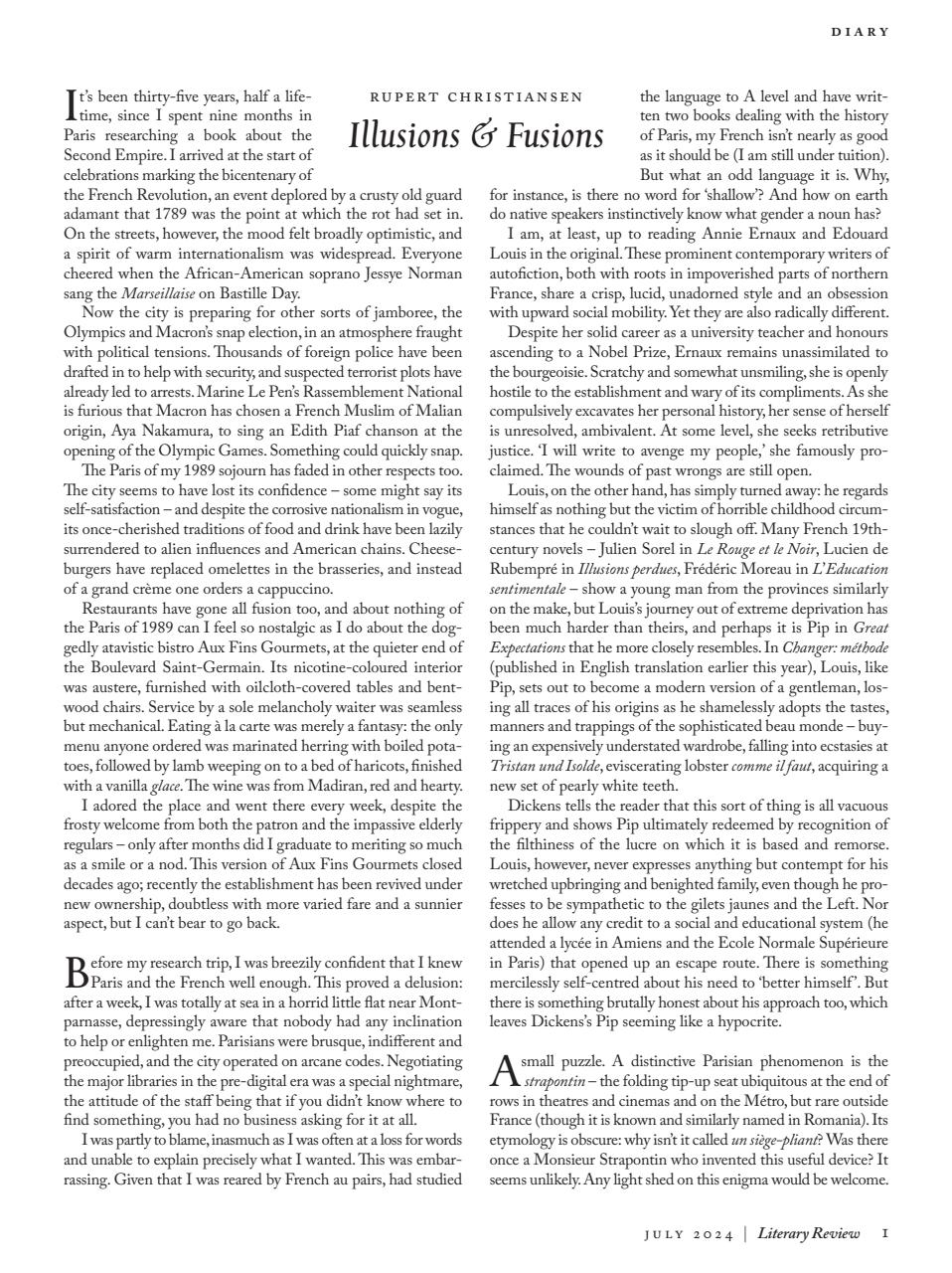 Literary Review Preview Pages