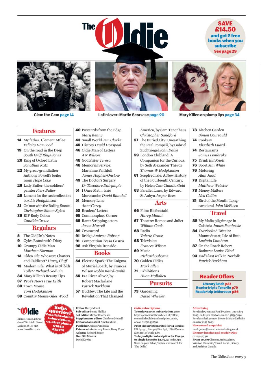 The Oldie Preview Pages