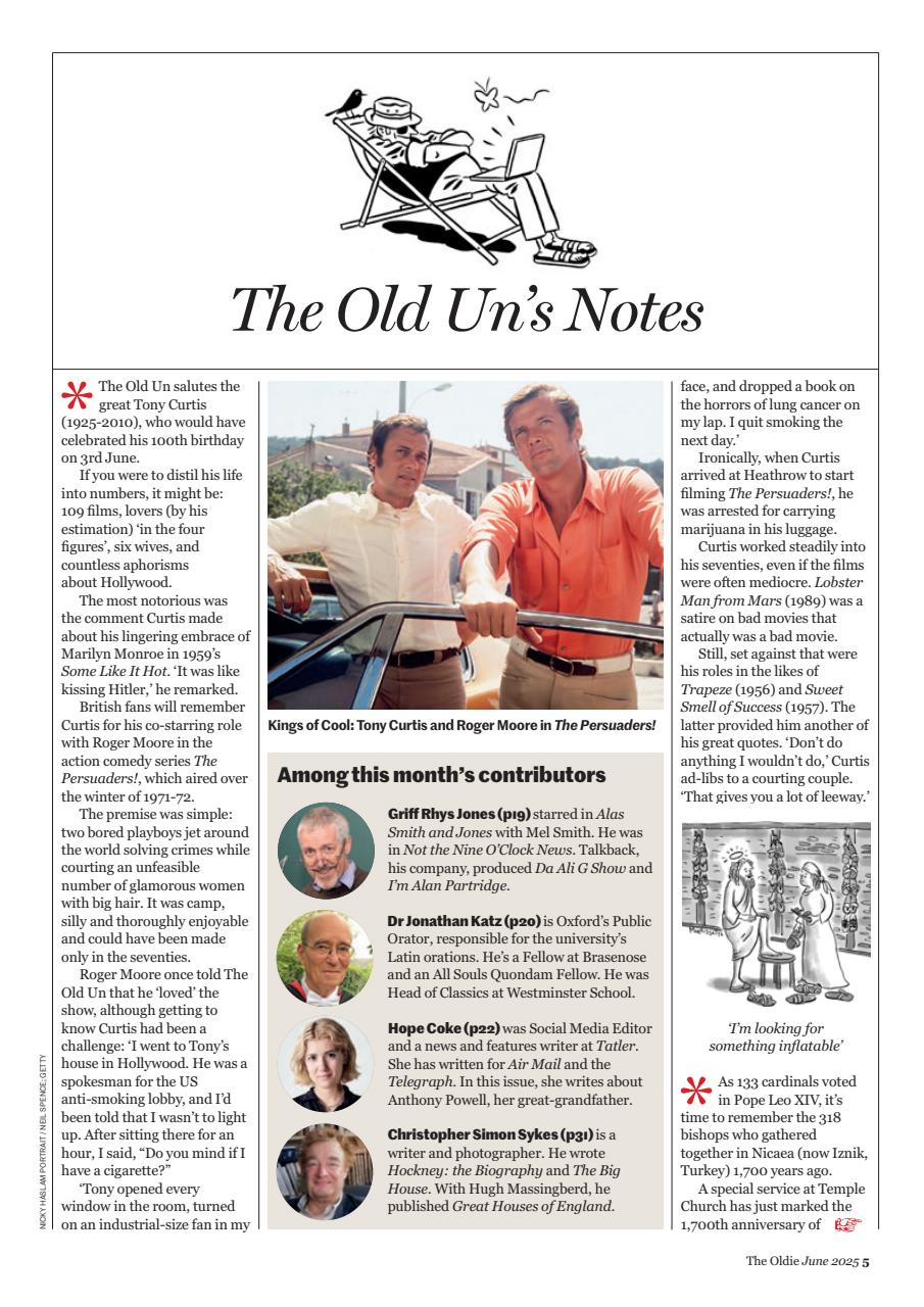 The Oldie Preview Pages