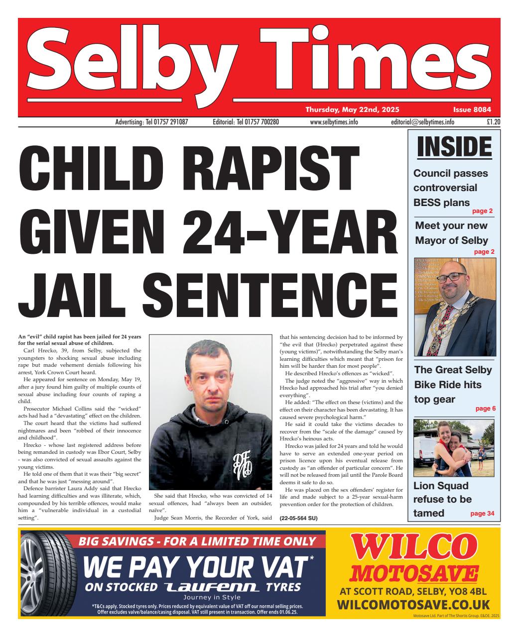 Selby Times Preview Pages