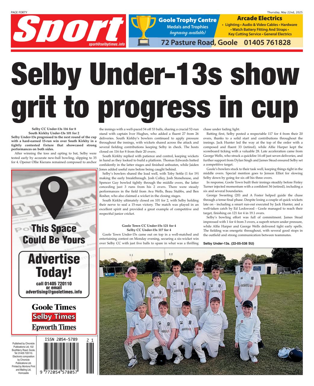 Selby Times Preview Pages